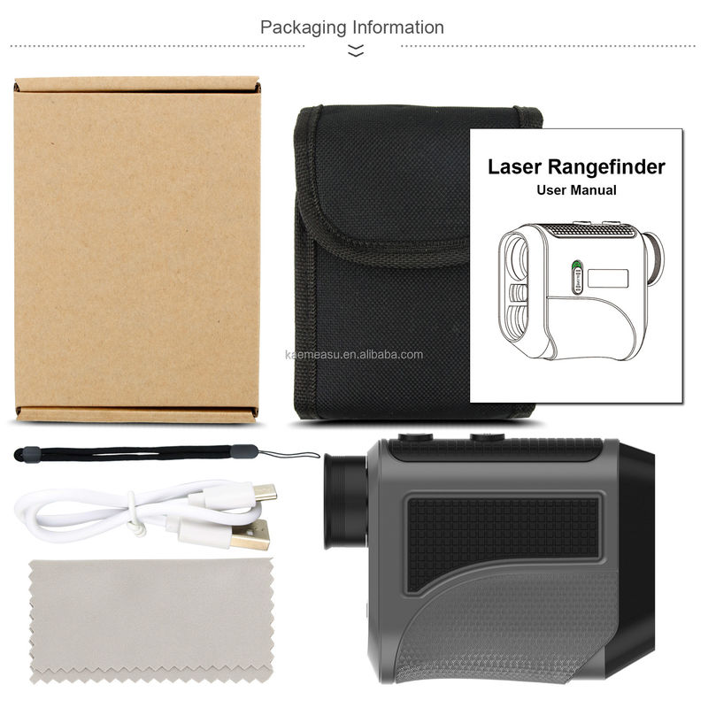 F600m Golf Rangefinder Slope Flag Lock Lekki laserowy licznik dla profesjonalnego golfa
