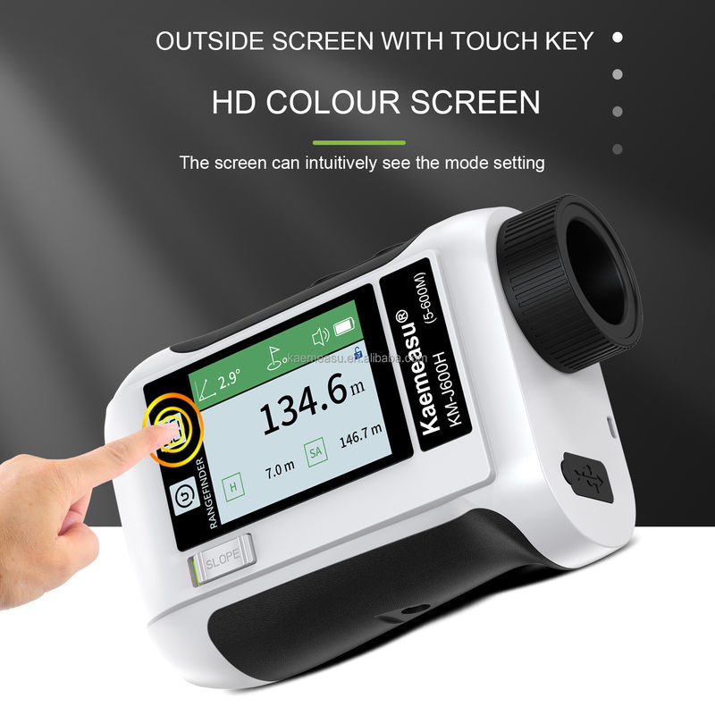 J Zmodernizowany wyświetlacz LCD Golf Sport Laser Range Finder z zasięgiem 1500 m i instrumentami optycznymi