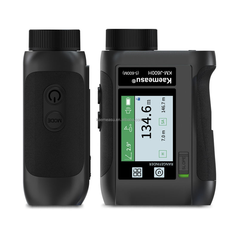 J Zmodernizowany ekran LCD Golf Sport Laserowy miernik odległości Instrumenty optyczne Diastymetr polowy Inteligentny teleskop golfowy