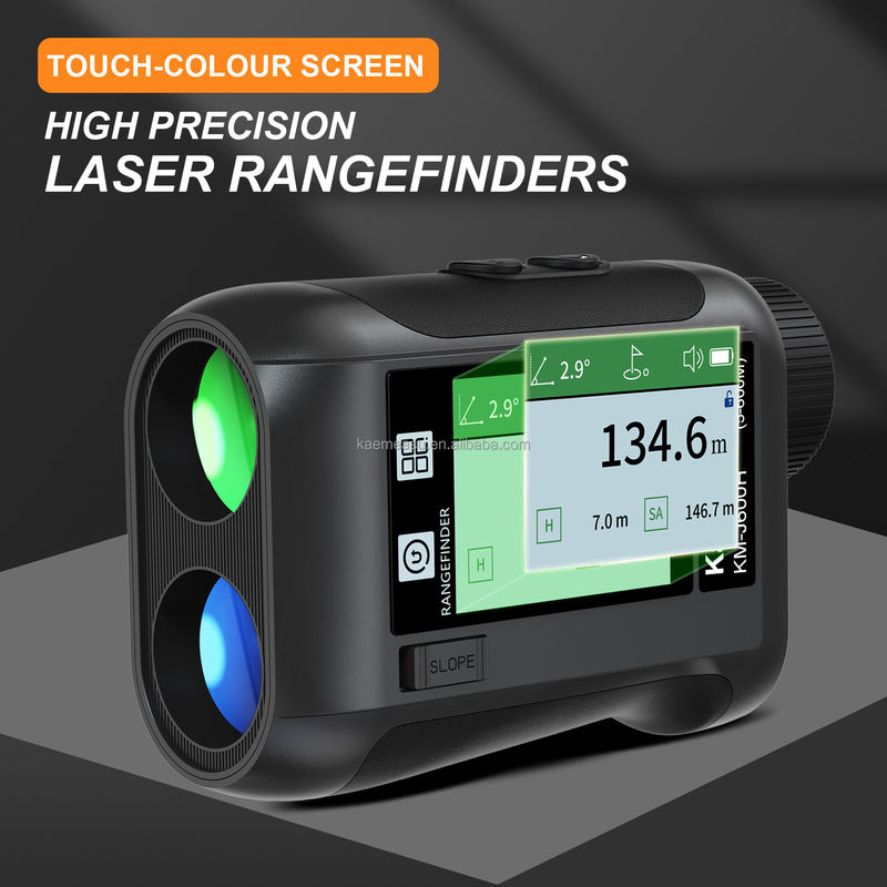 J Zmodernizowany ekran LCD Golf Sport Laserowy miernik odległości Instrumenty optyczne Diastymetr polowy Inteligentny teleskop golfowy