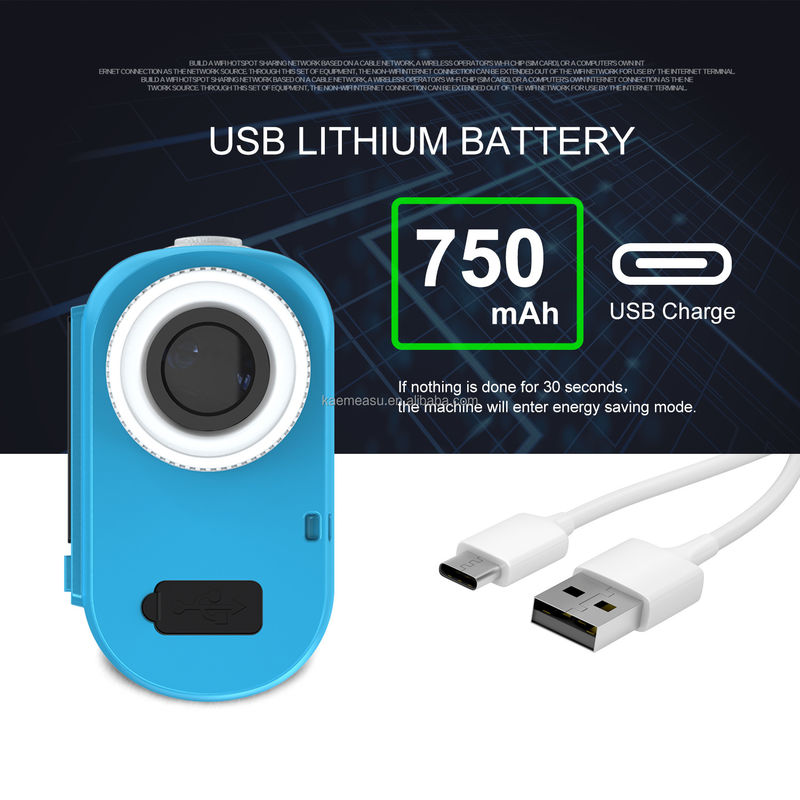 J Zmodernizowany ekran LCD Golf Sport Laser Finder 1500m Instrumenty optyczne Diastimeter polowania Powiększenie 6,5X Błękitne